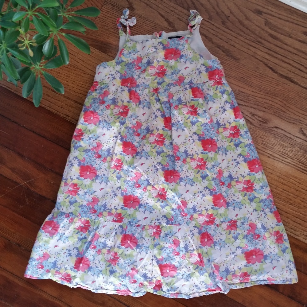 Gap Floral Lined Sundress Size 5